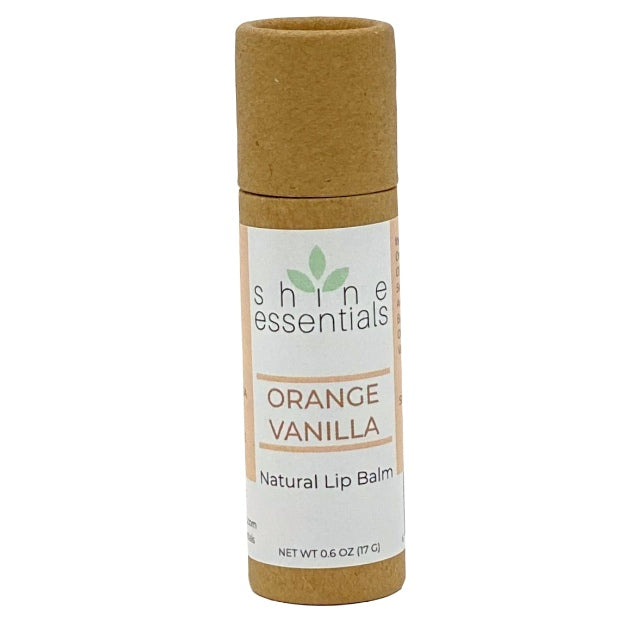 Orange Vanilla Natural Organic Lip Balm
